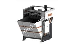 JONO Cancer - Model 7018A - Polyester Fiber Bag Opener for MSW/Construction Waste/Industrial Waste