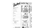Cattle Tag Catalog