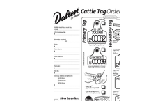 Cattle Tag Catalog
