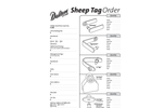 Sheep Tags Catalog