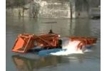 The AlphaBoats FX5 Series Aquatic Weed Harvester Video