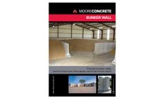 Freestanding Concrete Bunker Walls - Brochure
