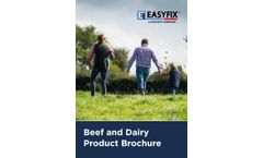  	Easyfix - Pre-Filled Sausage Bags - Brochure