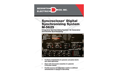 Syncrocloser - M-5625 - Digital Synchronizing System Specifications