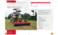 Grassland and Arable Subsoilers Brochure