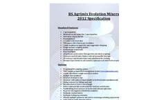 RS Agrimix Evolution Mixers Brochure