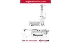 LargeRotoSonic - Model LRS FS250 - Crawler - Brochure
