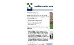 Eijkelkamp - Quality Monitoring Well - Brochure