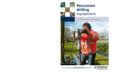 Eijkelkamp  - Percussion Drilling Equipment - Brochure