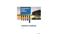 Eijkelkamp - Diver Product - Manual