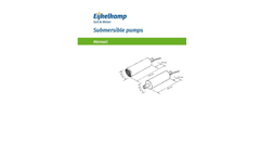 Eijkelkamp - Submersible Pump - Manual