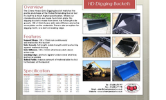 Model CB - Digging Buckets- Brochure