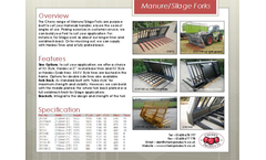 Model CF01K - Manure/Silage Forks Brochure