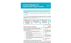 Management and Strategic Review Brochure