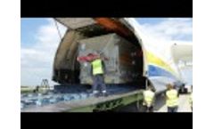 Emergency Brush Generator Transported by World`s Largest Transport Plane Video