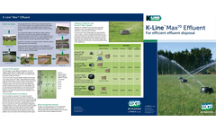 K-Line Max 70 Effluent Brochure