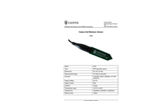 Caipos - Model Z100 - Soil Moisture Sensors Brochure