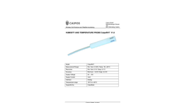Caipo - Model RHT - Temperature and Humidity Probe Brochure