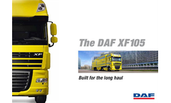 XF105 - The DAF Truck Datasheet