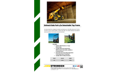 Strimech - Model BFD01 - Bale Fork c/w Detachable Top Frame Brochure