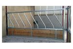Timber Diagonal Feed Barrier