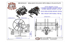  	Model 600m/800m - Quick Release Reeler with Single Splashplate Brochure