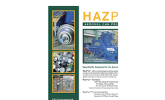 HazPak - Aerosol Can Processor Brochure