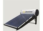 Zilan - Model Z-NC5815 - 150L Galvanized Steel Solar Water Heater