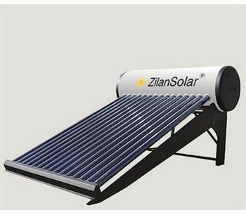 Zilan - Model Z-NC5815 - 150L Galvanized Steel Solar Water Heater