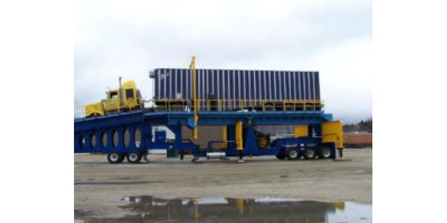 Cross Machine - Cross Machine Rolls Out First Portable Truck Dumper