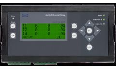 DEIF - Model MDR-2 - Multi-Differential Relay for Generator Protection