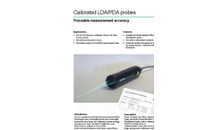 Calibration of LDA/PDA Probes Brochure