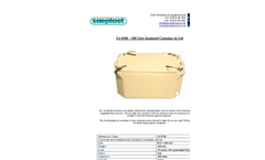 SAE 0100 - Litre Insulated Container Brochure