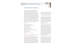 Industrial Hygiene Services Brochure