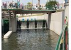 Crest Gates for Water Level Control & Trash Sluicing