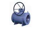 Model WCB - 3 Pieces Trunnion Ball Valve