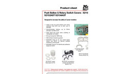Push Button and Rotary Switch Protective Covers Brochure