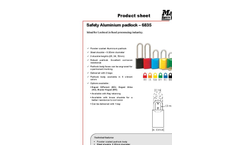 6835BLK - Aluminium Safety Padlock Brochure