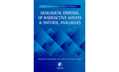 Geological Disposal of Radioactive Wastes en Natural Annalogues (Hardbound)