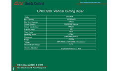 GN Vertical Cuttings Dyer Brochure
