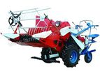 Small Rice and Wheat Combine Harvester