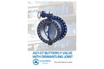 Angodos - Model AG1-CT - Butterfly Valve with Dismantling Joint - Brochure