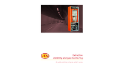 JES Elektrotechnik - Model t/EXT - Extractive Visibility and Gas Monitoring System Brochure