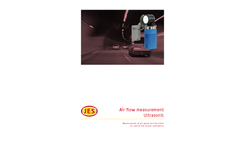 JES-Elektrotechnik - Model t/FL-US - Air Flow Measuring Ultrasonic System Brochure