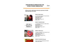 Gamesa Electric - Electrical Generators Brochure