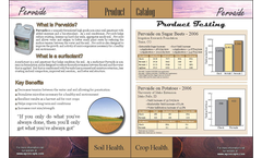 Pervaide - Air-Water Soil Mixture Brochure