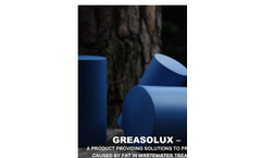 Model Greasolux-M/L - Fat Dissolvent Cartridges - Brochure