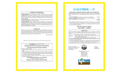 GALLTROL-A Label  Brochure