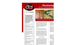 Model GEM GSM-19T - Affordable and Robust Proton Magnetometer / Gradiometer Brochure