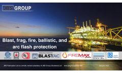JBS Group - Pressure Test and Explosive Blast Containment - Brochure